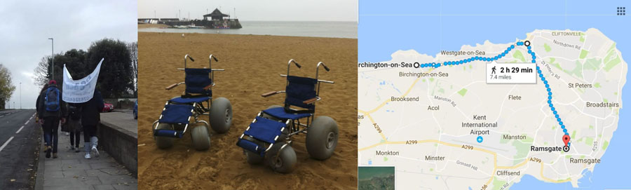 walk for beach access